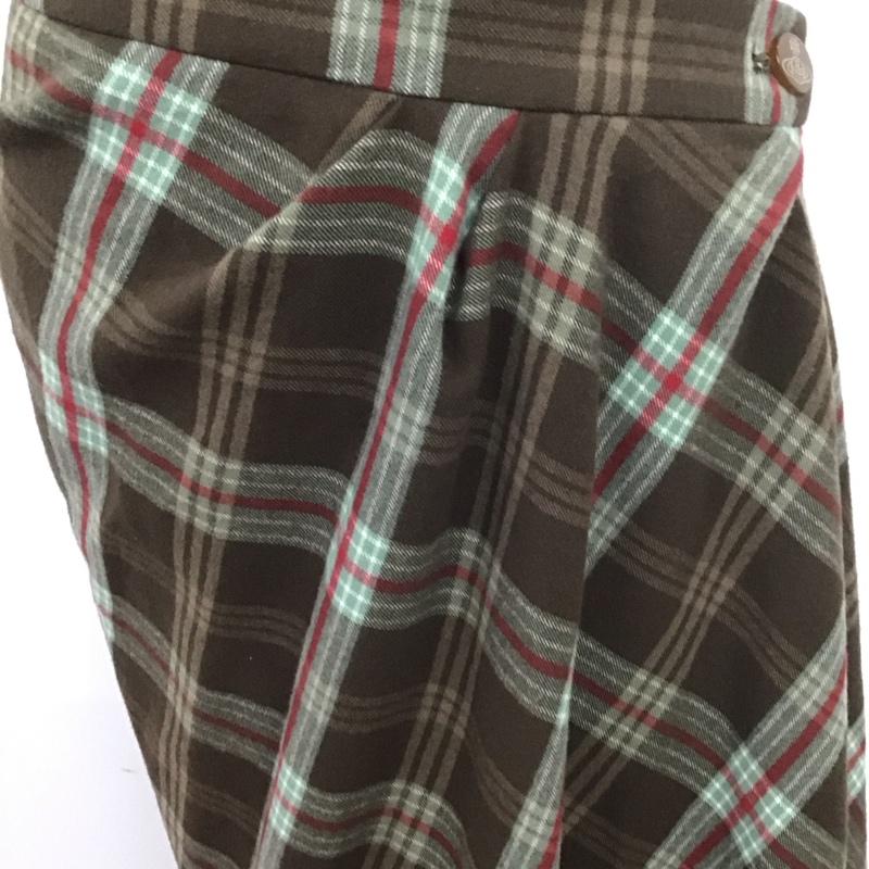 ヴィヴィアン ウエストウッド レッドレーベル Vivienne Westwood red label スカート ミニスカート スカート チェックスカート 変型スカート 2 チェック マルチカラー / マルチカラー /  レディース USED 古着 中古 10127427