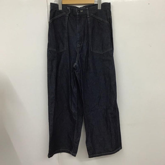 ナチュラルランドリー NATURALLAUNDRY パンツ デニム、ジーンズ 7214p-006 デニムパンツ チノパン カジュアルジーンズ 2 無地 インディゴ / インディゴ /  レディース USED 古着 中古 10127429