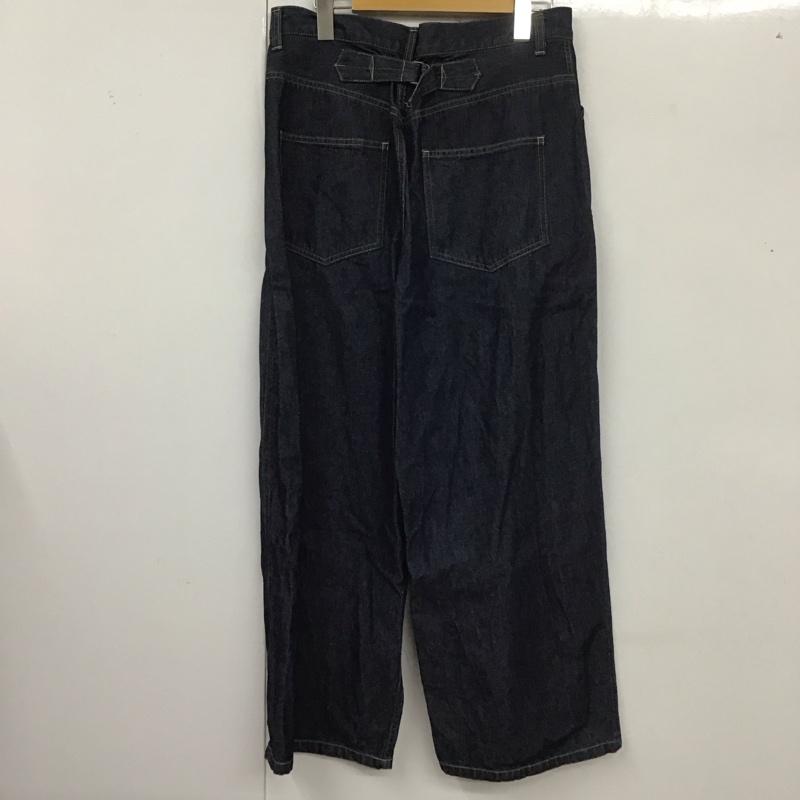 ナチュラルランドリー NATURALLAUNDRY パンツ デニム、ジーンズ 7214p-006 デニムパンツ チノパン カジュアルジーンズ 2 無地 インディゴ / インディゴ /  レディース USED 古着 中古 10127429