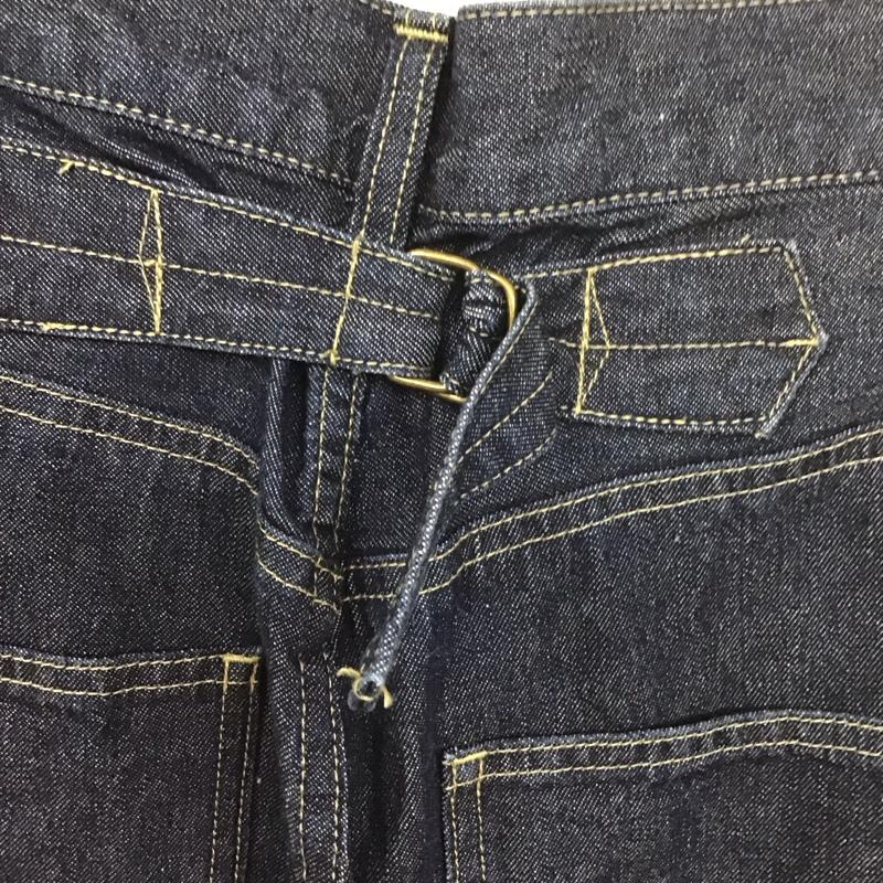 ナチュラルランドリー NATURALLAUNDRY パンツ デニム、ジーンズ 7214p-006 デニムパンツ チノパン カジュアルジーンズ 2 無地 インディゴ / インディゴ /  レディース USED 古着 中古 10127429