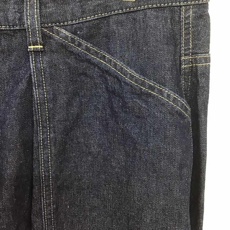 ナチュラルランドリー NATURALLAUNDRY パンツ デニム、ジーンズ 7214p-006 デニムパンツ チノパン カジュアルジーンズ 2 無地 インディゴ / インディゴ /  レディース USED 古着 中古 10127429
