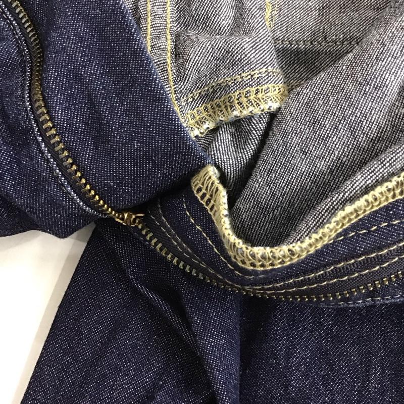 ナチュラルランドリー NATURALLAUNDRY パンツ デニム、ジーンズ 7214p-006 デニムパンツ チノパン カジュアルジーンズ 2 無地 インディゴ / インディゴ /  レディース USED 古着 中古 10127429