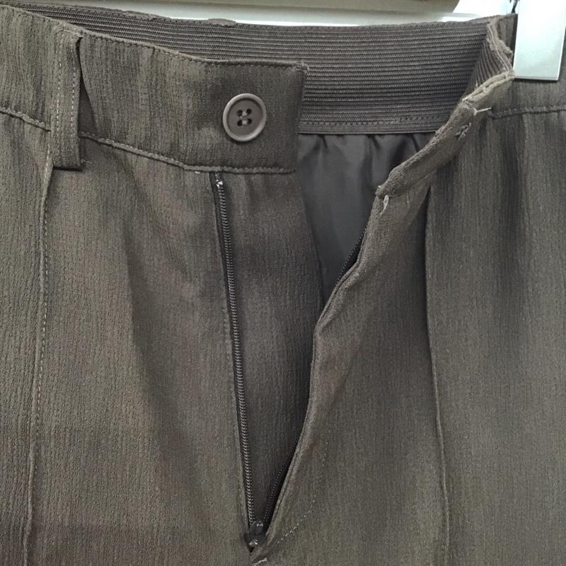 ジーナシス JEANASIS パンツ スラックス スラックスパンツ スリムパンツ ストレッチパンツ S 無地 茶 / ブラウン /  レディース USED 古着 中古 10127433