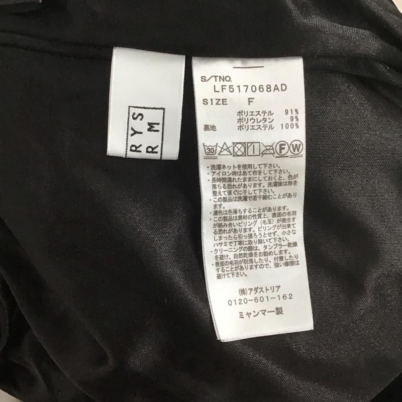 ローリーズファーム LOWRYS FARM パンツ ワークパンツ、ペインターパンツ ワイドパンツ カジュアルパンツ ワークパンツ FREE 無地 黒 / ブラック /  レディース USED 古着 中古 10127443
