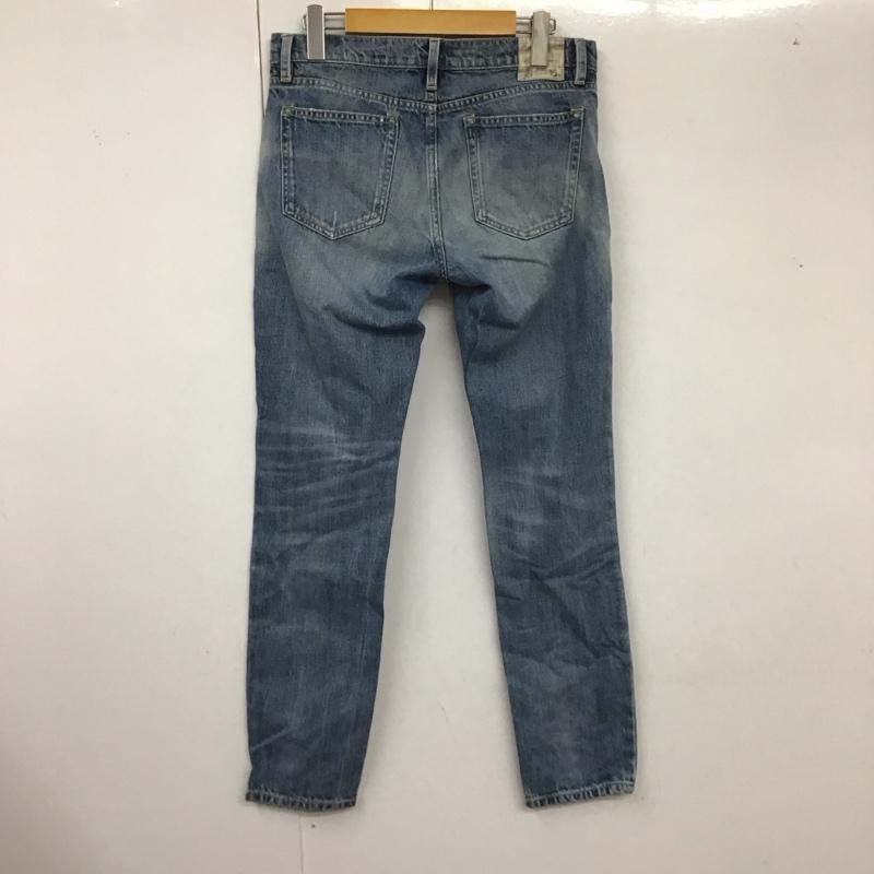 ラルフローレン RALPHLAUREN パンツ デニム、ジーンズ デニムパンツ スリムパンツ カジュアルパンツ 28インチ 無地 インディゴ / インディゴ /  レディース USED 古着 中古 10127445