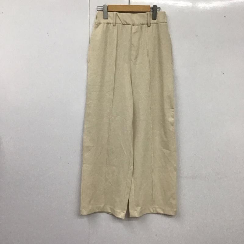 フリークスストア FREAK S STORE パンツ ワークパンツ、ペインターパンツ ワイドパンツ カジュアルパンツ ワークパンツ S 無地 白 / ホワイト /  レディース USED 古着 中古 10127446