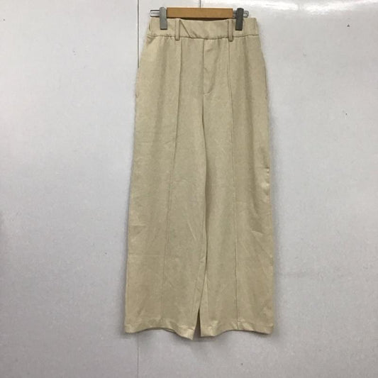 フリークスストア FREAK S STORE パンツ ワークパンツ、ペインターパンツ ワイドパンツ カジュアルパンツ ワークパンツ S 無地 白 / ホワイト /  レディース USED 古着 中古 10127446