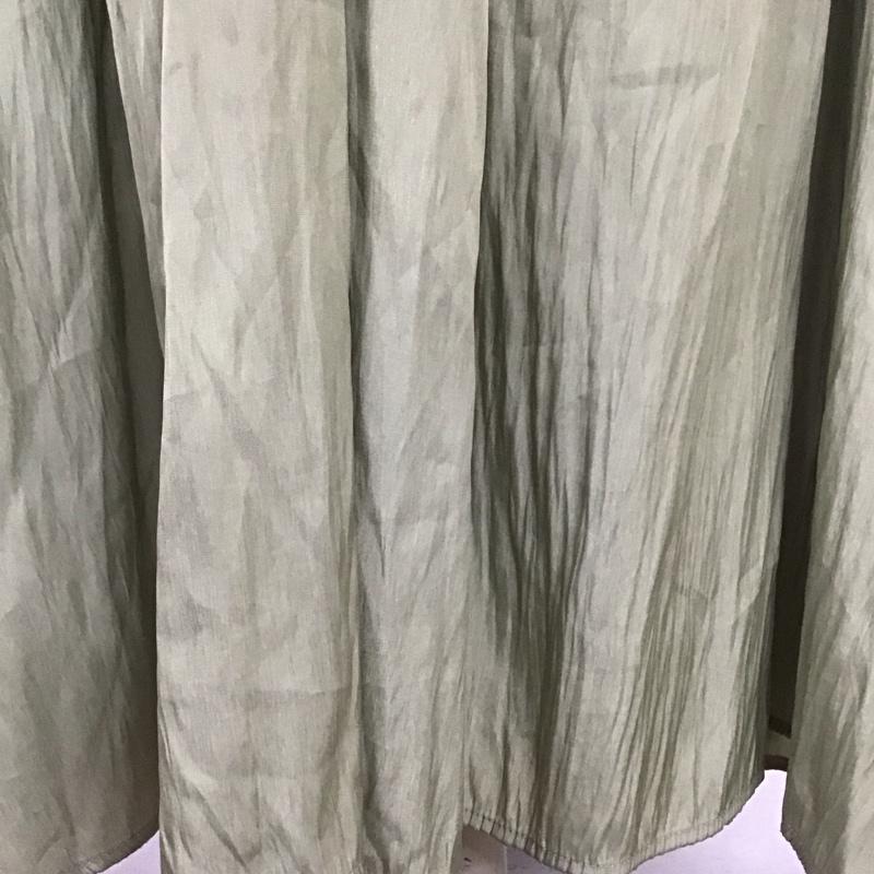 スナイデル SNIDEL ワンピース ロングスカート ノースリーブワンピース ロングスカート フレアスカート 1 無地 緑 / グリーン /  レディース USED 古着 中古 10127453