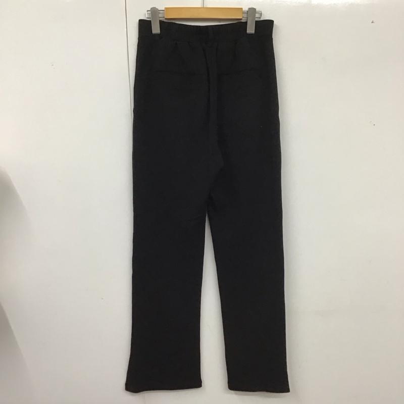 ローリーズファーム LOWRYS FARM パンツ スラックス スラックスパンツ スリムパンツ ストレッチパンツ L 無地 黒 / ブラック /  レディース USED 古着 中古 10127461