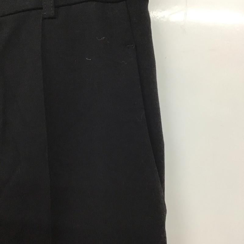 ローリーズファーム LOWRYS FARM パンツ スラックス スラックスパンツ スリムパンツ ストレッチパンツ L 無地 黒 / ブラック /  レディース USED 古着 中古 10127461