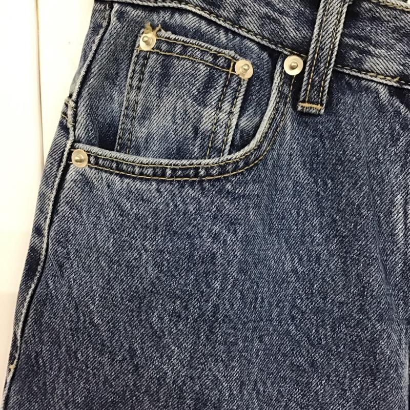 ナエ na.e パンツ デニム、ジーンズ M 無地 インディゴ / インディゴ /  レディース USED 古着 中古 10127465