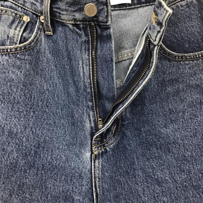 ナエ na.e パンツ デニム、ジーンズ M 無地 インディゴ / インディゴ /  レディース USED 古着 中古 10127465