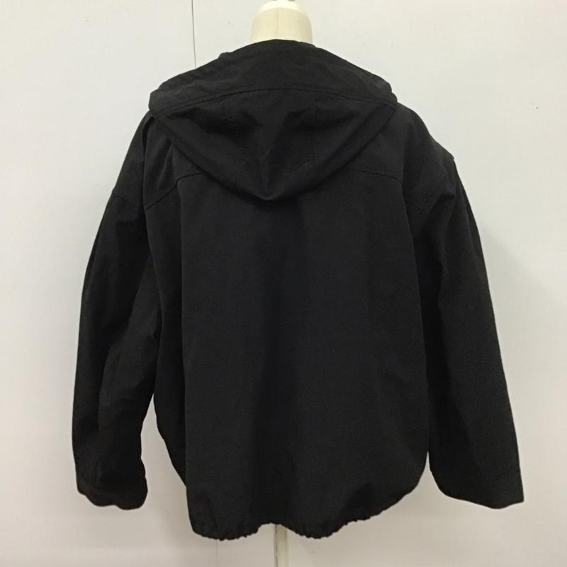 ジーナシス JEANASIS ジャケット、上着 ジャケット、ブレザー ジップアップジャケット アウター フード付きジャケット FREE 無地 黒 / ブラック /  レディース USED 古着 中古 10127475