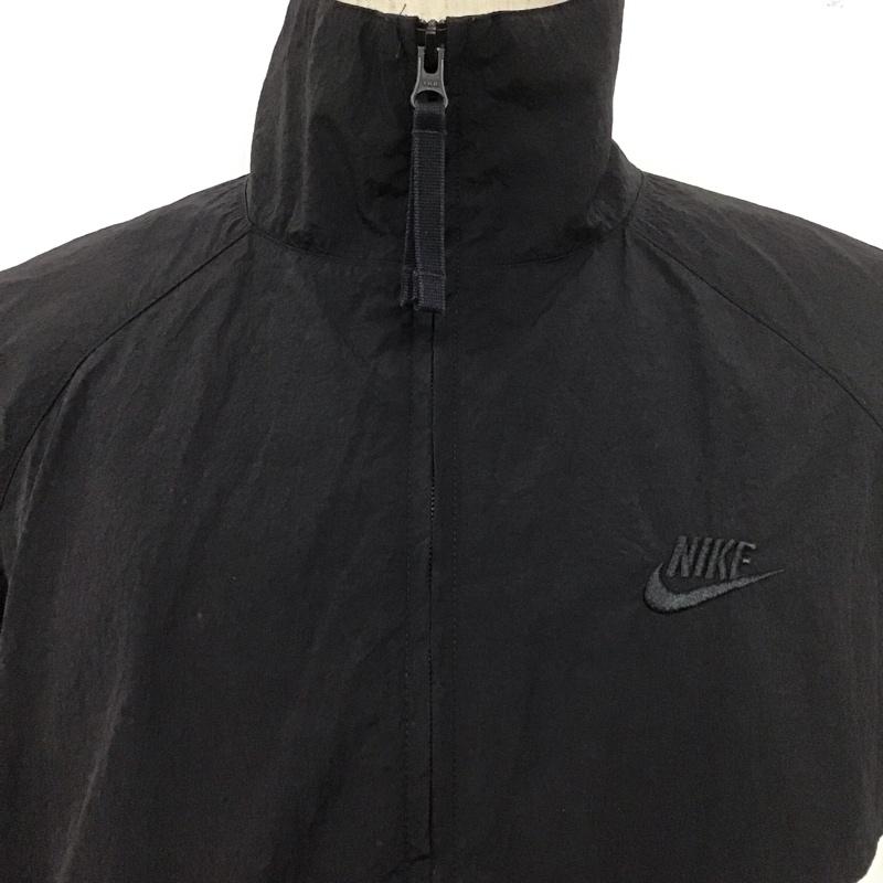 ナイキ NIKE ジャケット、上着 ジャンパー、ブルゾン ar3133-010 ジップアップジャケット ナイロンジャケット アウター XL ロゴ、文字 白 / ホワイト / X 黒 / ブラック /  メンズ USED 古着 中古 10127484