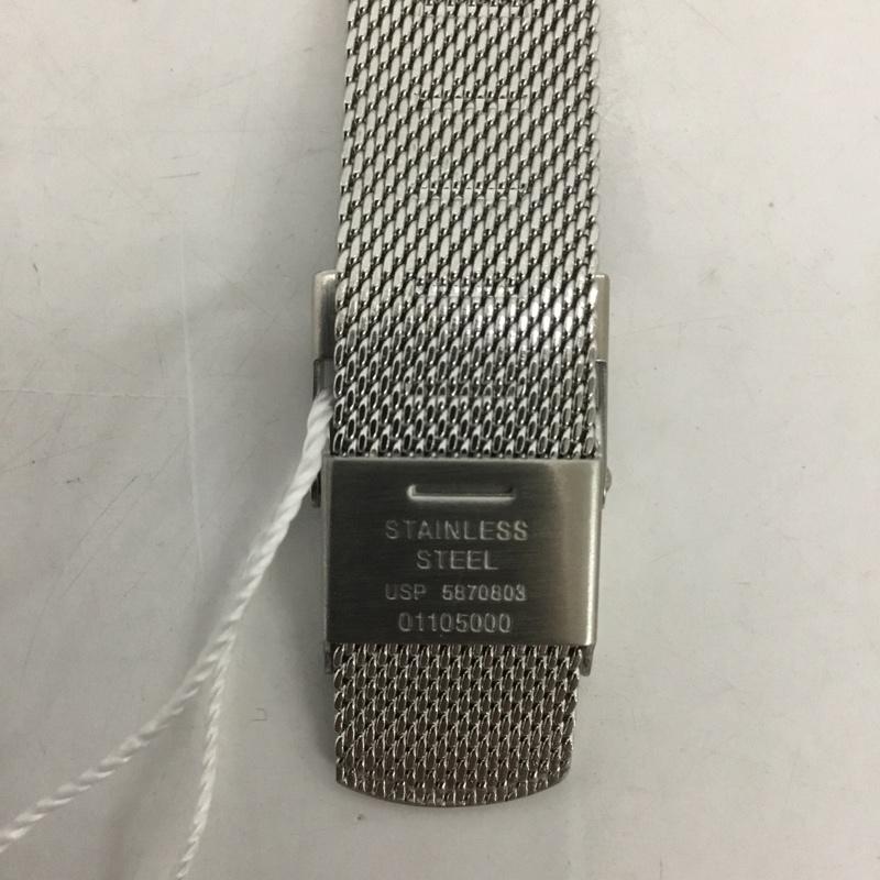 スカーゲン SKAGEN 腕時計 アナログ（クォーツ式） SKW2673 ステンレスメッシュベルト 箱有 ロゴ、文字 銀 / シルバー /  レディース USED 古着 中古 10127493