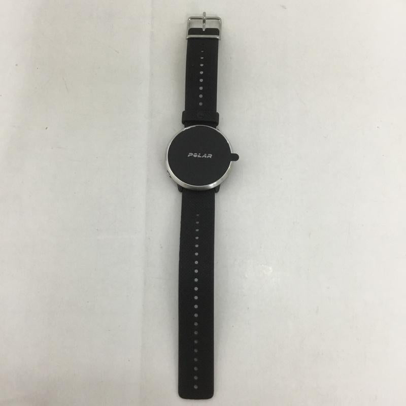 ポーラー POLAR 腕時計 デジタル J2019003 フィットネスウォッチ スマートウォッチ 箱有 無地 黒 / ブラック /  メンズ USED 古着 中古 10127497