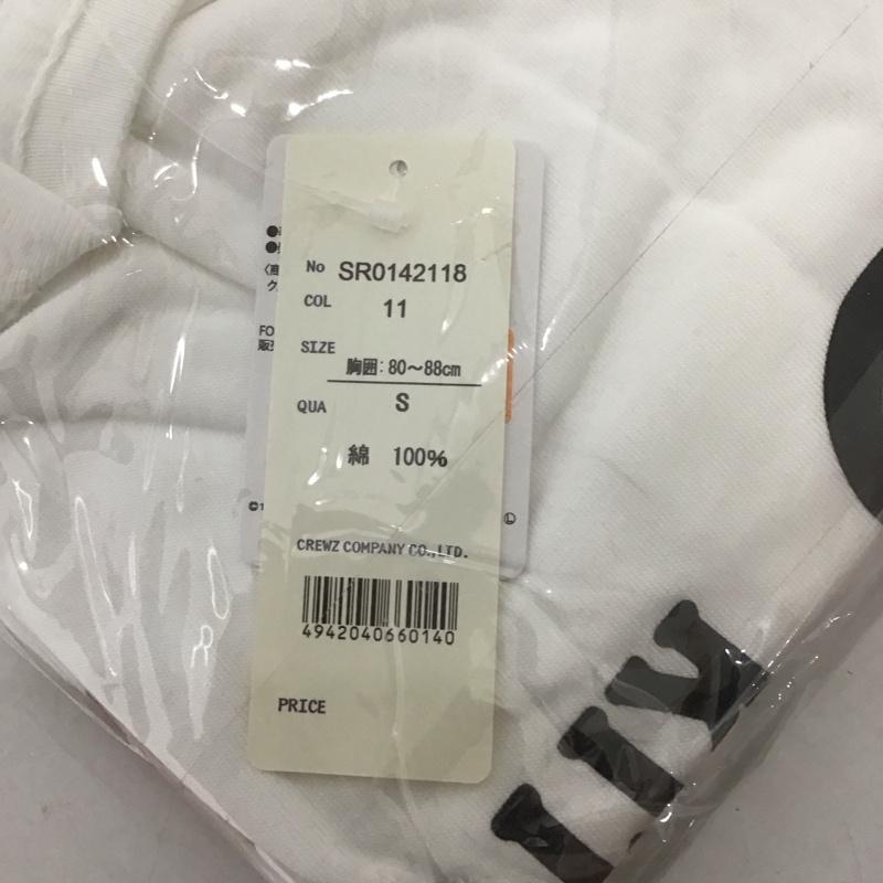 豊天商店 ぶーでんしょうてん Tシャツ 半袖 唐草リボン キャラT サンリオ キティちゃん S プリント X キャラクター 白 / ホワイト /  レディース USED 古着 中古 10127503