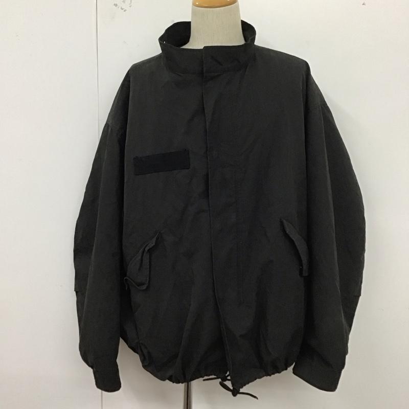 フリークスストア FREAK S STORE ジャケット、上着 ジャンパー、ブルゾン ジップアップジャケット アウター 古着 L 無地 黒 / ブラック /  メンズ USED 古着 中古 10127506