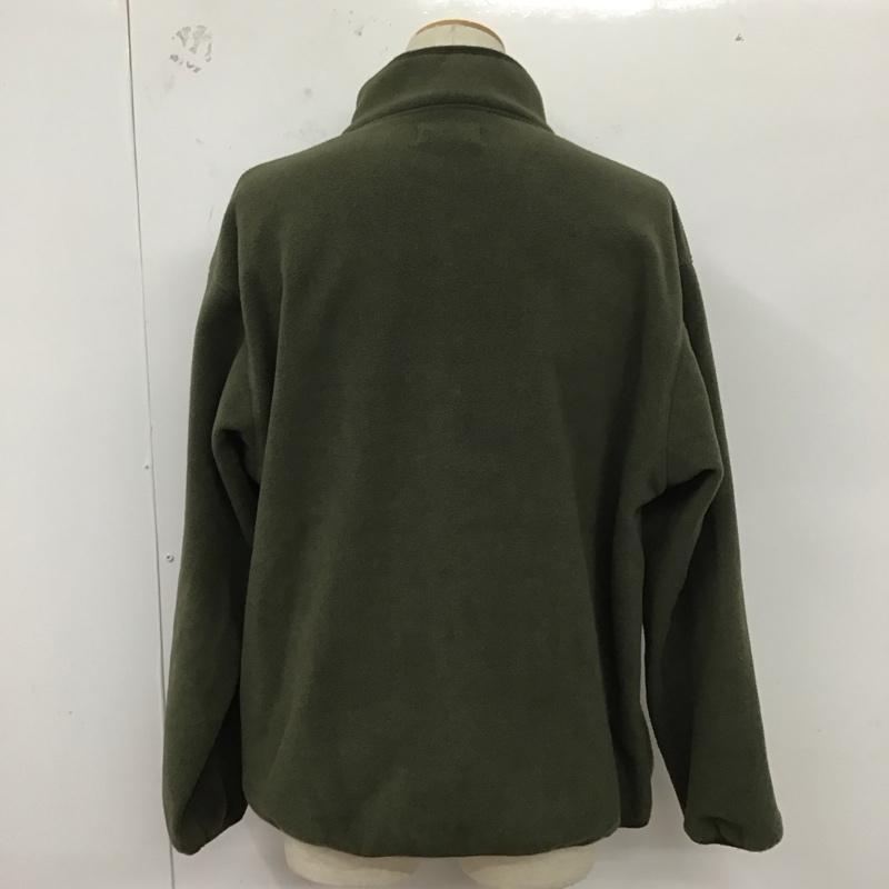 フリークスストア FREAK S STORE ジャケット、上着 ジャケット、ブレザー 長袖フリースジャケット 長袖カットソー 前ボタン スタンドカラー M ロゴ、文字 カーキ / カーキ /  メンズ USED 古着 中古 10127509