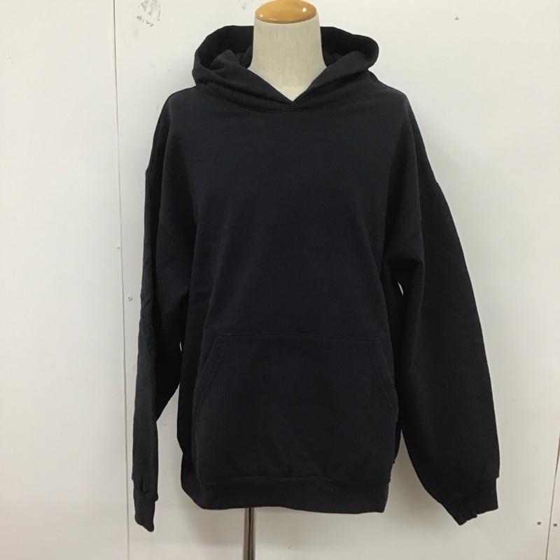 ロサンゼルスアパレル LOS ANGELES APPAREL パーカー 長袖 長袖パーカー プルオーバーパーカー スウェット XL 無地 紺 / ネイビー /  メンズ USED 古着 中古 10127519