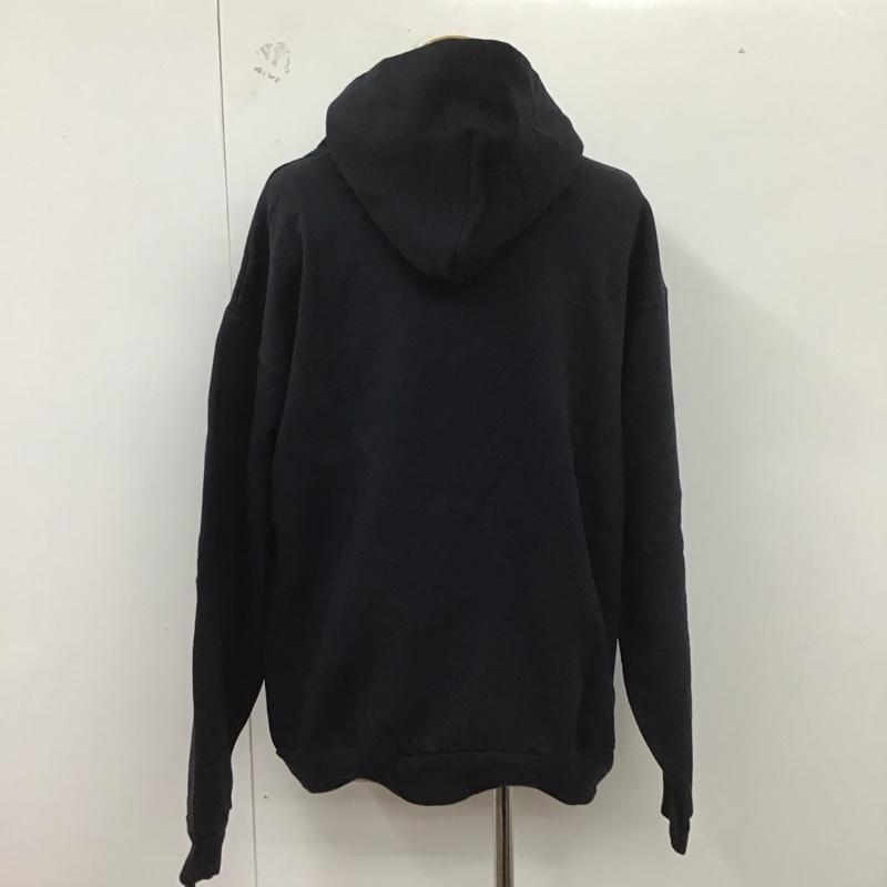 ロサンゼルスアパレル LOS ANGELES APPAREL パーカー 長袖 長袖パーカー プルオーバーパーカー スウェット XL 無地 紺 / ネイビー /  メンズ USED 古着 中古 10127519