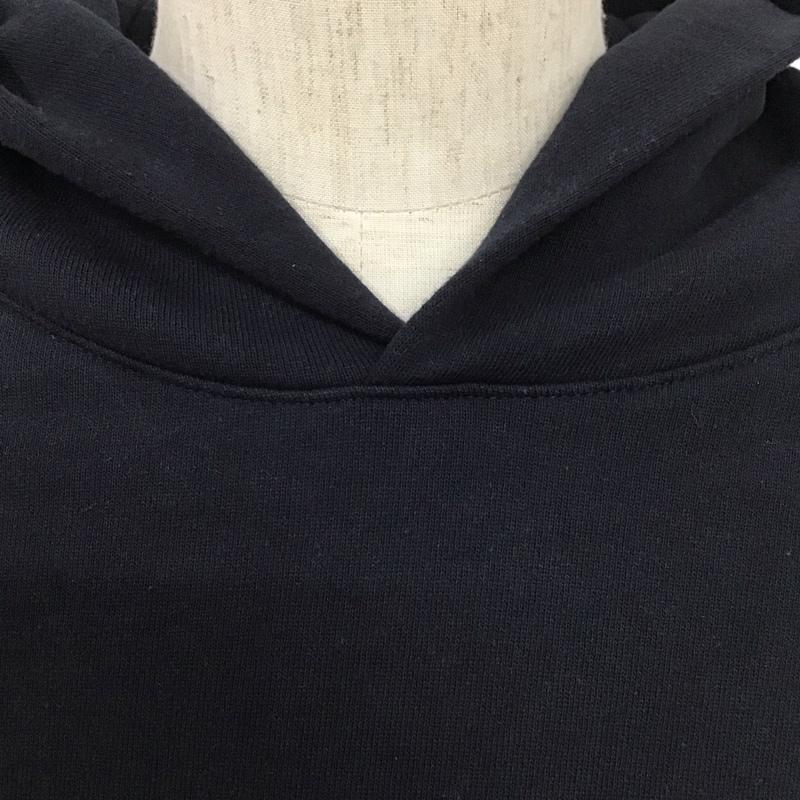 ロサンゼルスアパレル LOS ANGELES APPAREL パーカー 長袖 長袖パーカー プルオーバーパーカー スウェット XL 無地 紺 / ネイビー /  メンズ USED 古着 中古 10127519