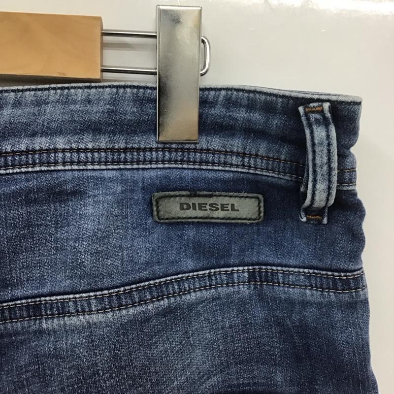 ディーゼル DIESEL パンツ デニム、ジーンズ デニムパンツ スリムパンツ カジュアルパンツ ストレッチパンツ 34インチ 無地 インディゴ / インディゴ /  メンズ USED 古着 中古 10127520