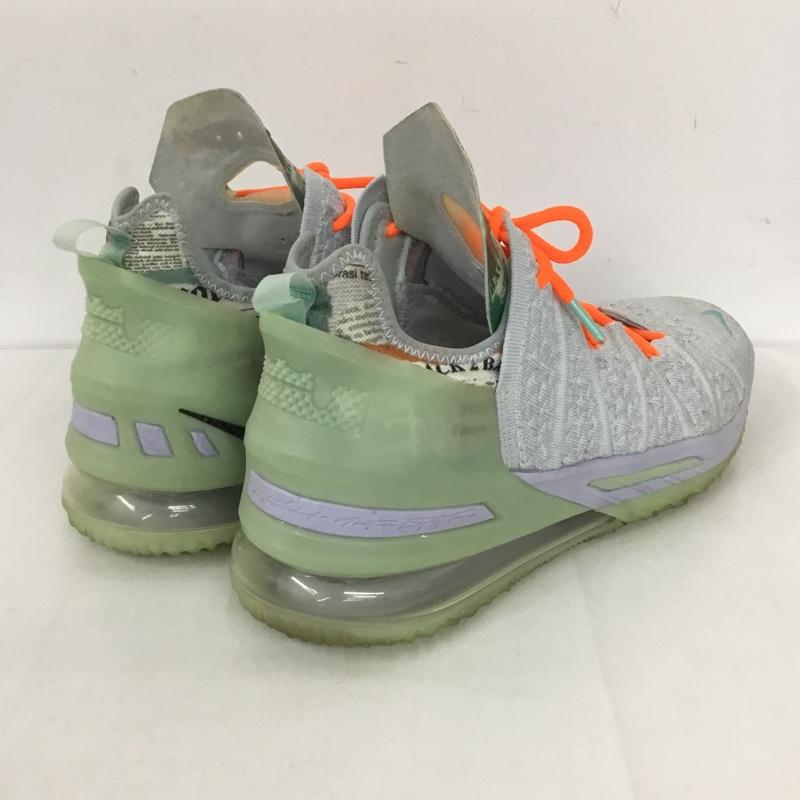 ナイキ NIKE スニーカー スニーカー CQ9283-401 LEBRON 18 28cm 28.0cm ロゴ、文字 マルチカラー / マルチカラー /  メンズ USED 古着 中古 10127525