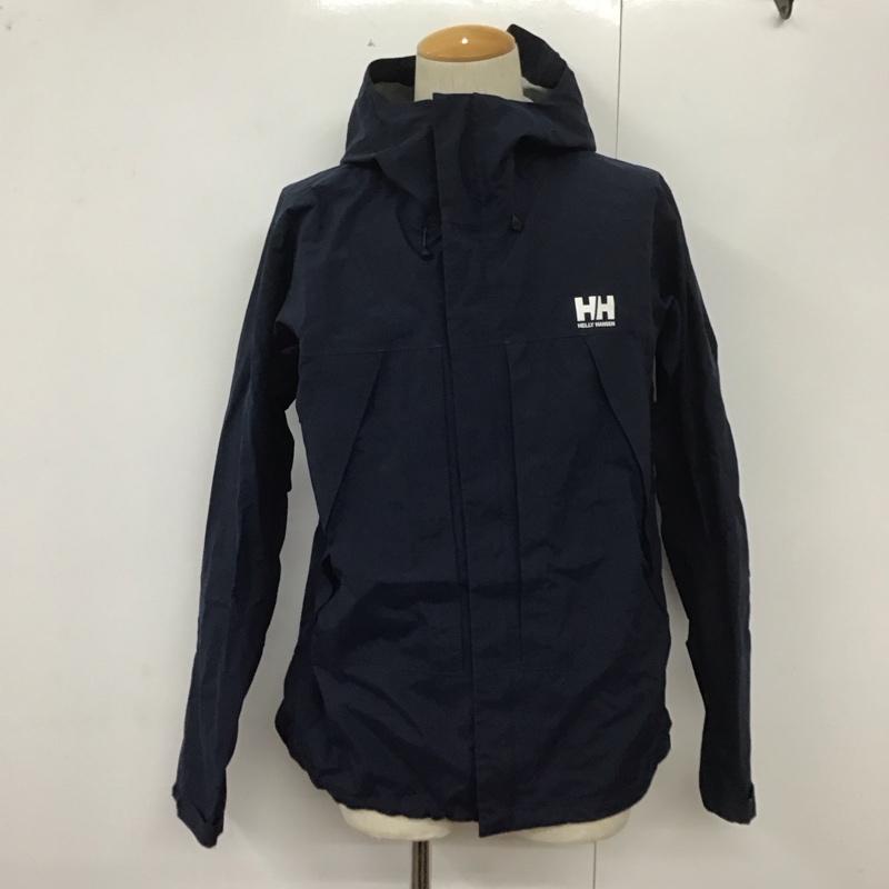 ヘリーハンセン HELLY HANSEN ジャケット、上着 ジャケット、ブレザー ジップアップジャケット ナイロンジャケット アウター XL ロゴ、文字 紺 / ネイビー /  メンズ USED 古着 中古 10127527