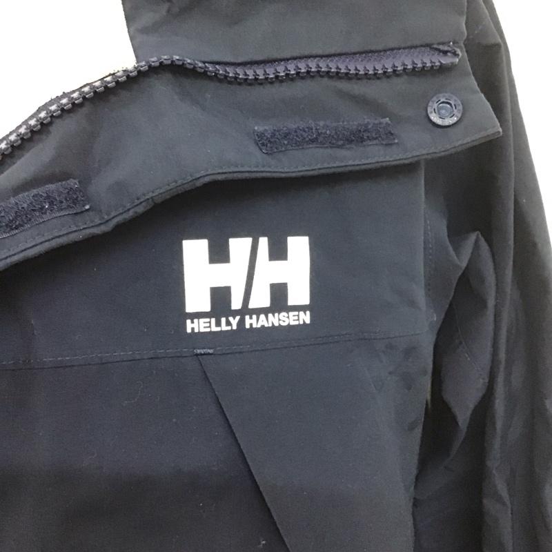 ヘリーハンセン HELLY HANSEN ジャケット、上着 ジャケット、ブレザー ジップアップジャケット ナイロンジャケット アウター XL ロゴ、文字 紺 / ネイビー /  メンズ USED 古着 中古 10127527