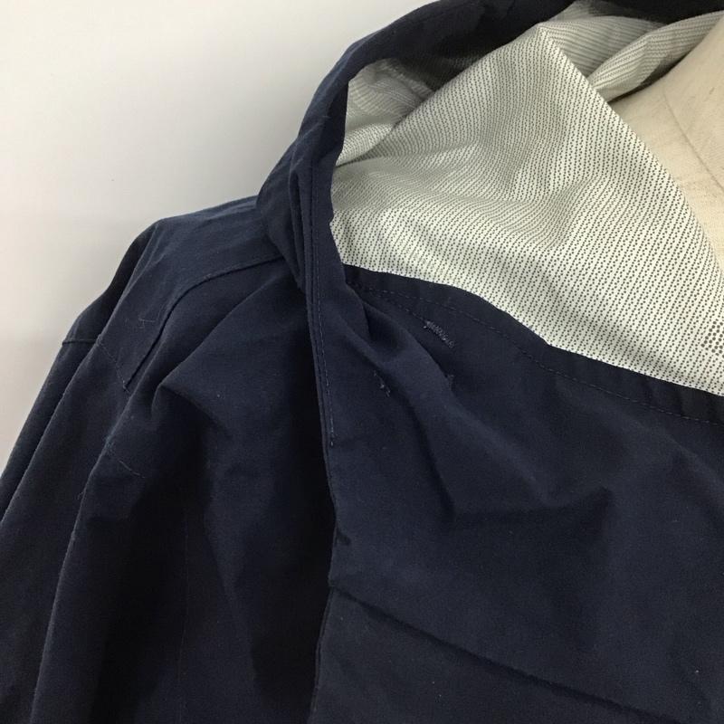ヘリーハンセン HELLY HANSEN ジャケット、上着 ジャケット、ブレザー ジップアップジャケット ナイロンジャケット アウター XL ロゴ、文字 紺 / ネイビー /  メンズ USED 古着 中古 10127527