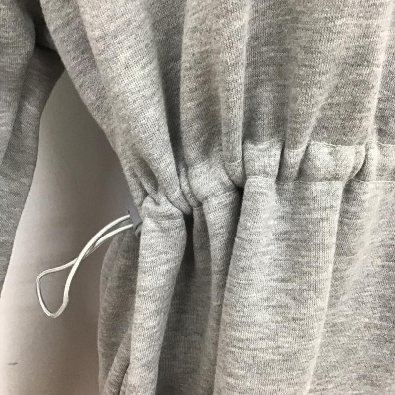 アズールバイマウジー AZUL BY MOUSSY ワンピース ロングスカート 長袖ワンピース ロングワンピース フレアスカート FREE 無地 灰 / グレー /  レディース USED 古着 中古 10127529