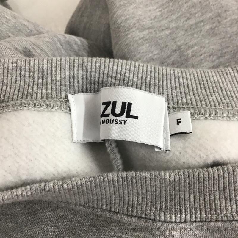 アズールバイマウジー AZUL BY MOUSSY ワンピース ロングスカート 長袖ワンピース ロングワンピース フレアスカート FREE 無地 灰 / グレー /  レディース USED 古着 中古 10127529