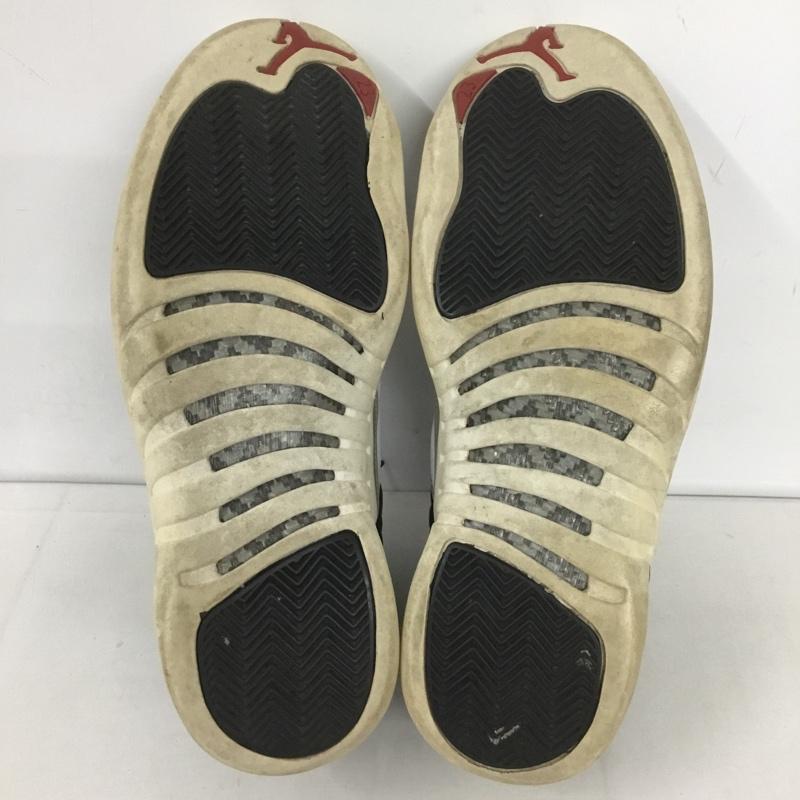 ナイキ NIKE スニーカー スニーカー 130690-001 AIR JORDAN 12 RETRO 27.5cm 27.5cm ワンポイント 黒 / ブラック / X 白 / ホワイト /  メンズ USED 古着 中古 10127531