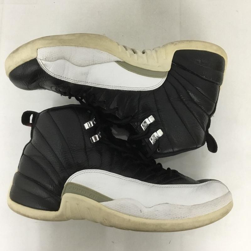 ナイキ NIKE スニーカー スニーカー 130690-001 AIR JORDAN 12 RETRO 27.5cm 27.5cm ワンポイント 黒 / ブラック / X 白 / ホワイト /  メンズ USED 古着 中古 10127531