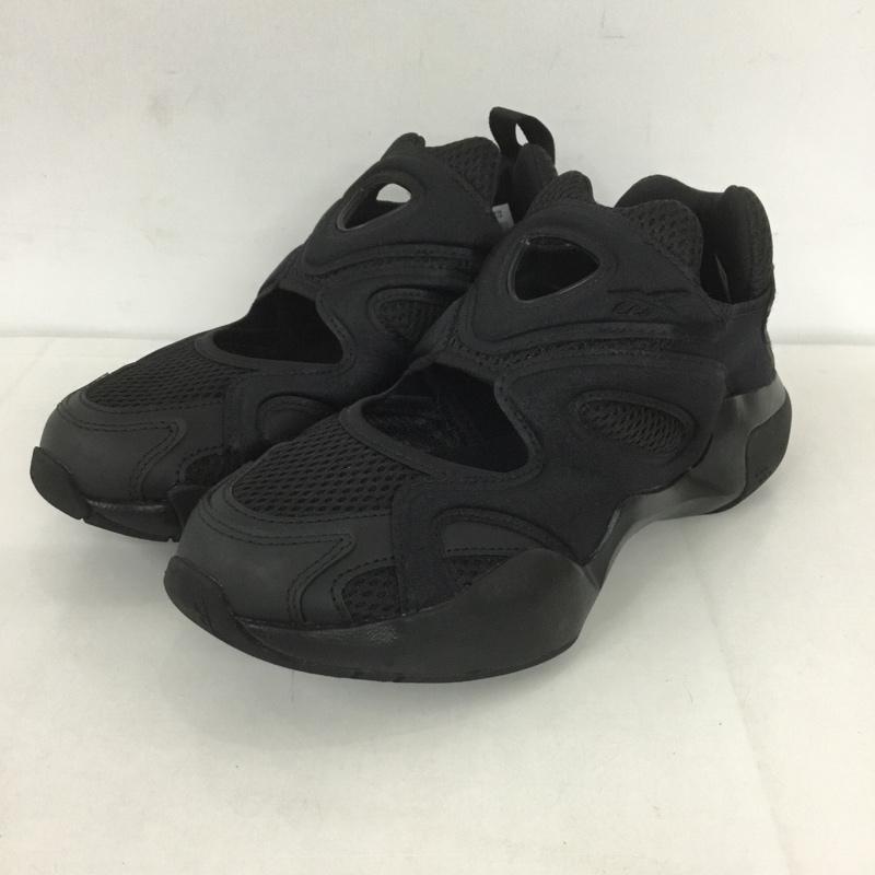 リーボック Reebok スニーカー スニーカー GZ0911 フューリーライト モレキュール フェスティバル スリッポン 23.5cm 23.5cm ワンポイント 黒 / ブラック /  レディース USED 古着 中古 10127534