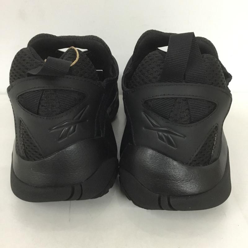 リーボック Reebok スニーカー スニーカー GZ0911 フューリーライト モレキュール フェスティバル スリッポン 23.5cm 23.5cm ワンポイント 黒 / ブラック /  レディース USED 古着 中古 10127534