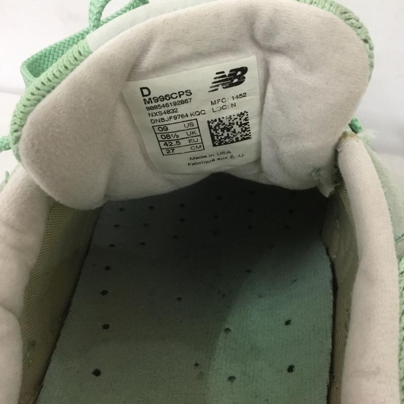 ニューバランス New Balance スニーカー スニーカー NXS4832 27cm 27.0cm ロゴ、文字 薄緑 / ライトグリーン /  メンズ USED 古着 中古 10127535