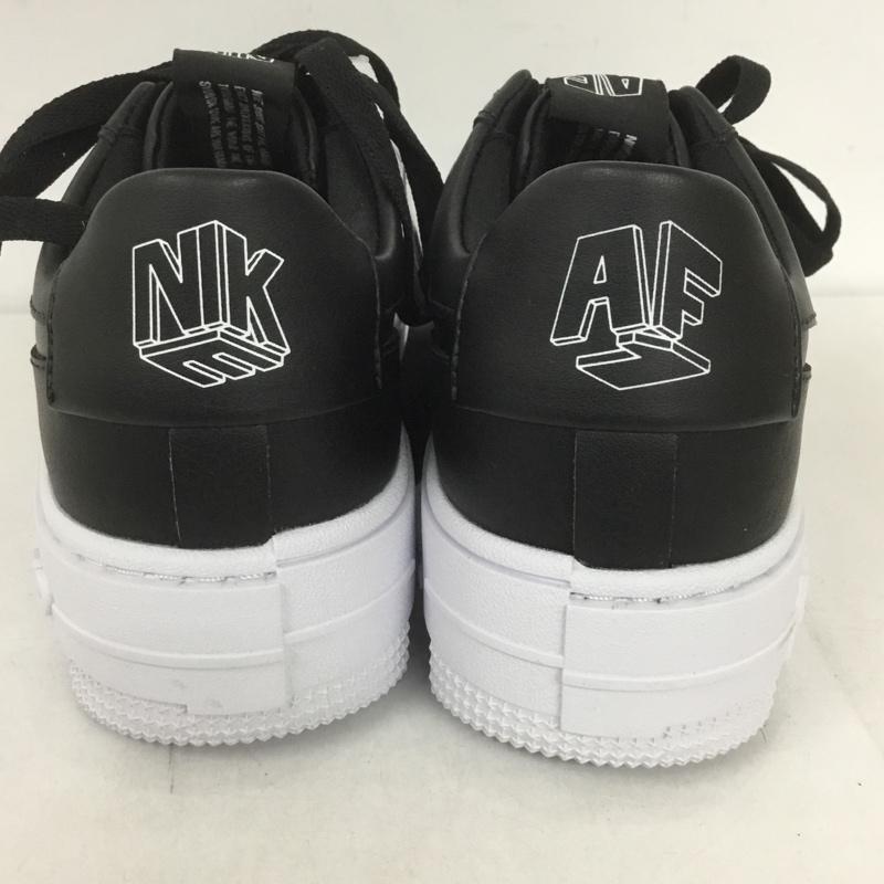 ナイキ NIKE スニーカー スニーカー CK6649-001 WMNS AIR FORCE 1 PIXEL 23.5cm 23.5cm ロゴ、文字 黒 / ブラック / X 白 / ホワイト /  レディース USED 古着 中古 10127536
