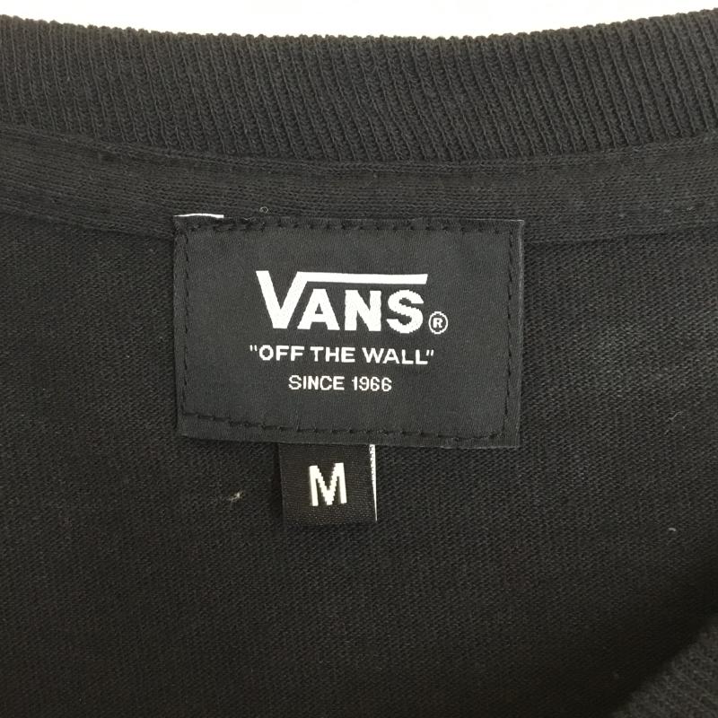 バンズ VANS Tシャツ 長袖 VANS M PHOTO PRINT L TEE M プリント 黒 / ブラック /  メンズ USED 古着 中古 10127548