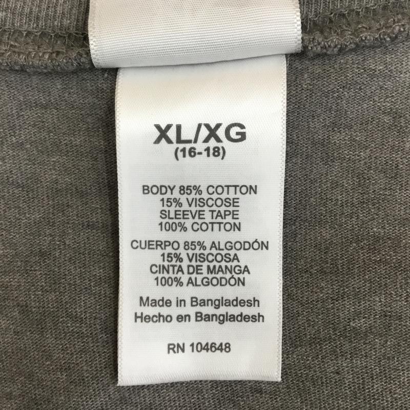 ユーズドクロージング used clothes トレーナー 長袖 RN104648 PennState NITTANY LIONS XL ロゴ、文字 X プリント 灰 / グレー /  メンズ USED 古着 中古 10127552