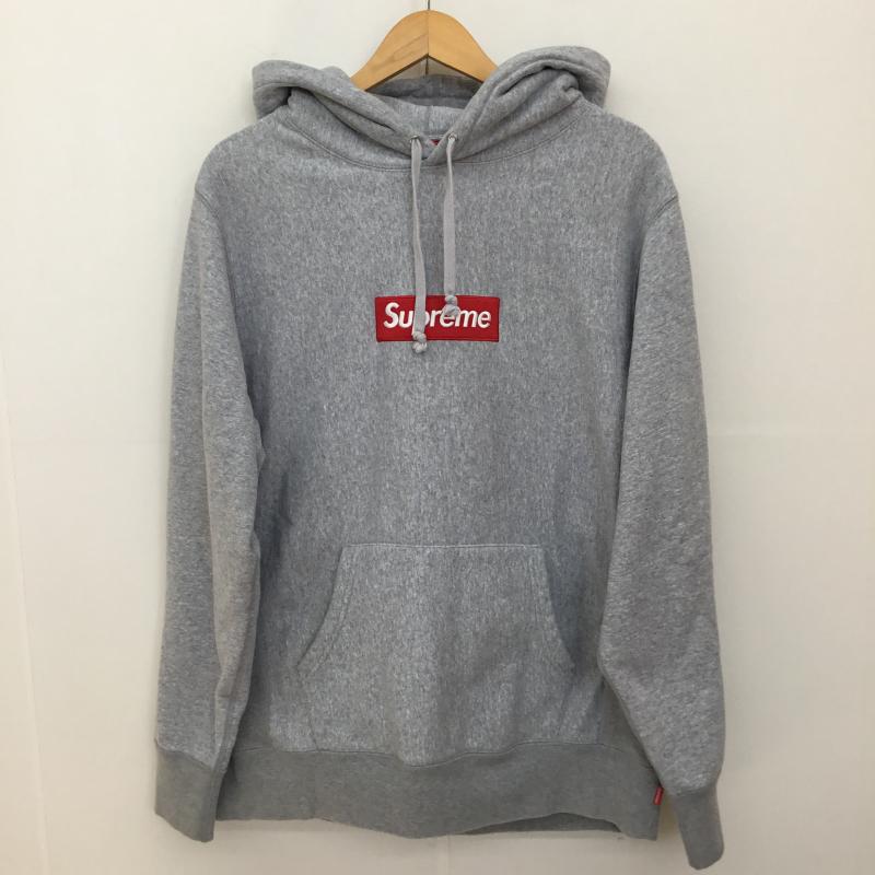 シュプリーム Supreme パーカー 長袖 supreme 16AW Box logo hoodie L ロゴ、文字 灰 / グレー /  メンズ USED 古着 中古 10127556