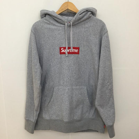 シュプリーム Supreme パーカー 長袖 supreme 16AW Box logo hoodie L ロゴ、文字 灰 / グレー /  メンズ USED 古着 中古 10127556