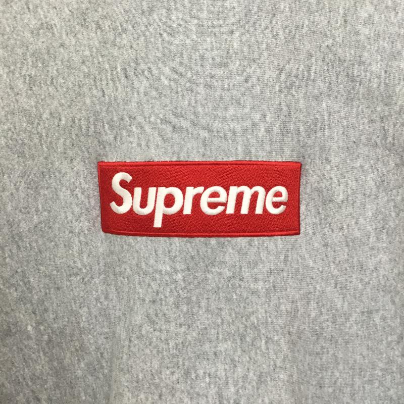 シュプリーム Supreme パーカー 長袖 supreme 16AW Box logo hoodie L ロゴ、文字 灰 / グレー /  メンズ USED 古着 中古 10127556