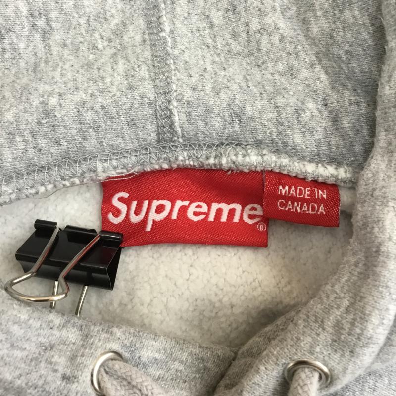 シュプリーム Supreme パーカー 長袖 supreme 16AW Box logo hoodie L ロゴ、文字 灰 / グレー /  メンズ USED 古着 中古 10127556