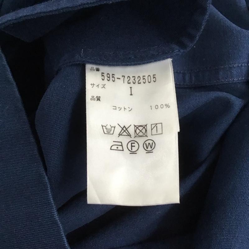エムエイチエル MHL. スカート ひざ丈スカート タイトスカート ひざ丈 カジュアルスカート 1 無地 紺 / ネイビー /  レディース USED 古着 中古 10127561