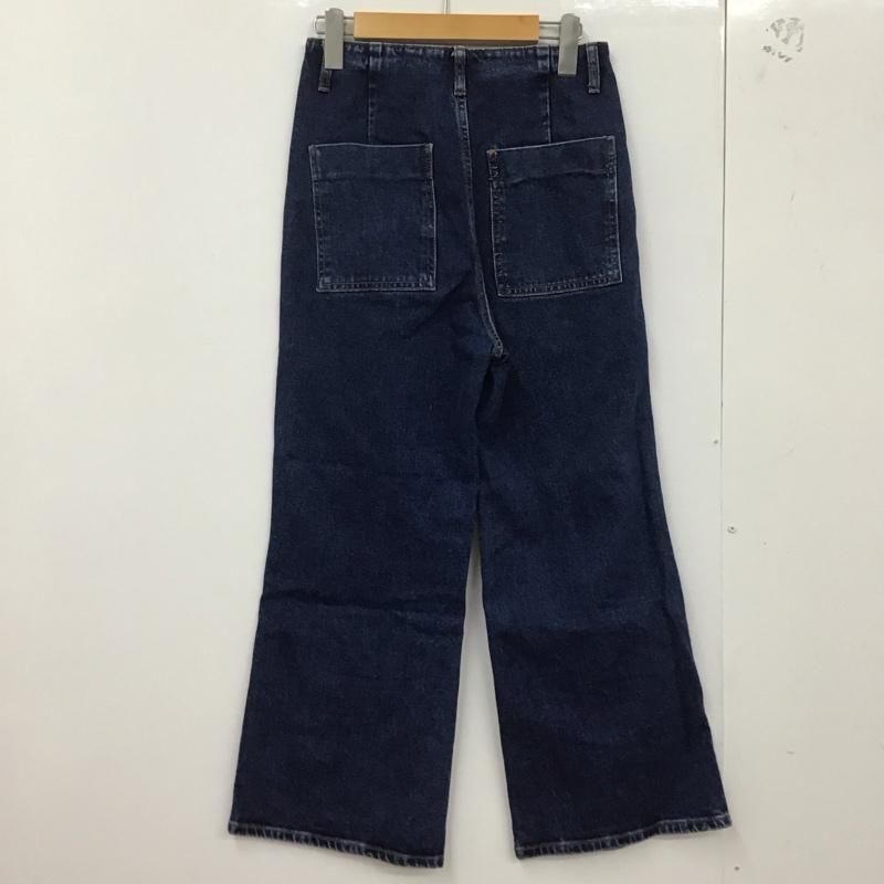 ザラ ZARA パンツ デニム、ジーンズ デニムパンツ スリムパンツ カジュアルパンツ ストレッチパンツ 36 無地 インディゴ / インディゴ /  レディース USED 古着 中古 10127563