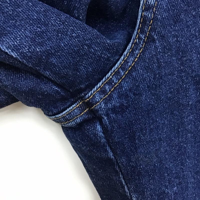 ザラ ZARA パンツ デニム、ジーンズ デニムパンツ スリムパンツ カジュアルパンツ ストレッチパンツ 36 無地 インディゴ / インディゴ /  レディース USED 古着 中古 10127563