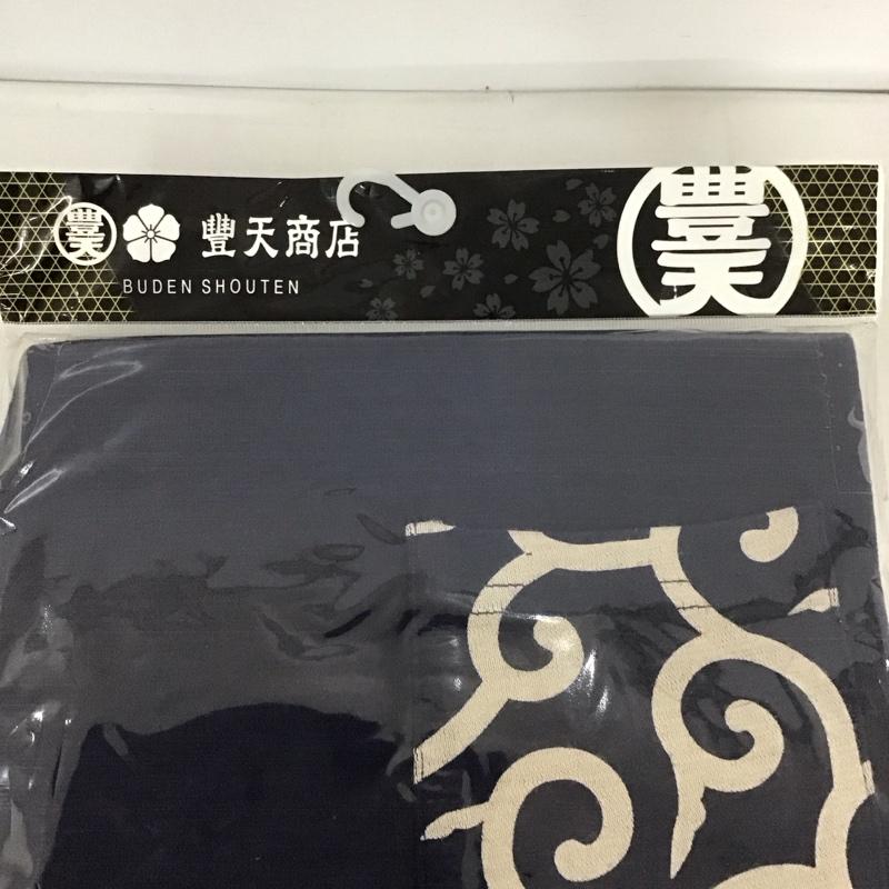 豊天商店 ぶーでんしょうてん Tシャツ 半袖 袖唐草 胸ポケット L 無地 紺 / ネイビー /  メンズ USED 古着 中古 10127565