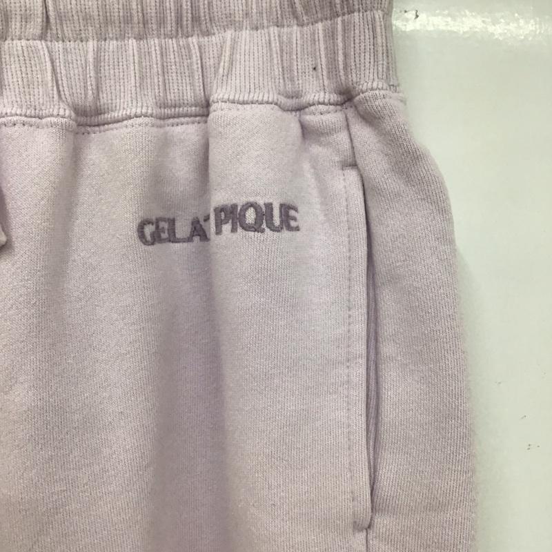 ジェラートピケ gelato pique パンツ ワークパンツ、ペインターパンツ pwcp235253 裏毛ロングパンツ スウェット ワイドパンツ FREE 無地 桃 / ピンク /  レディース USED 古着 中古 10127567